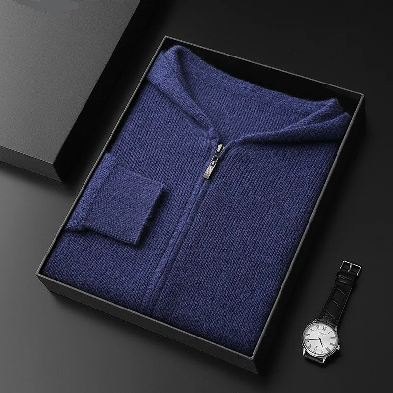 ZIPPER CARDIGAN
