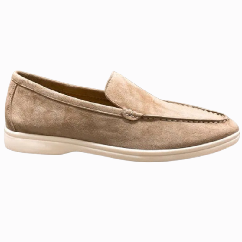 SUEDE LOAFERS