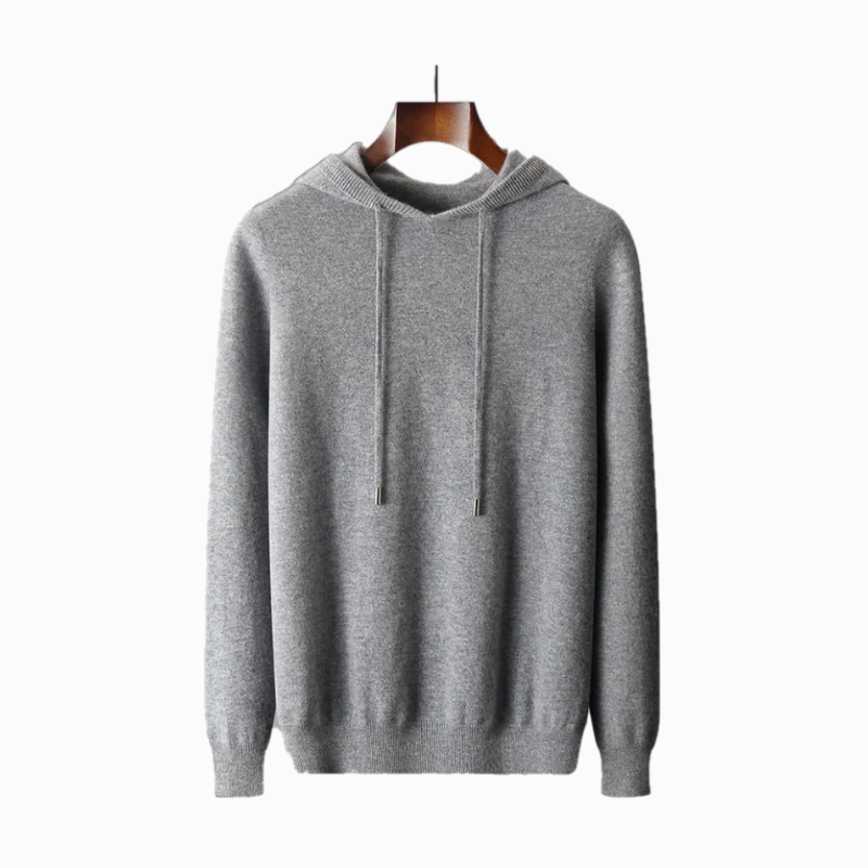 GRÅ HOODIE