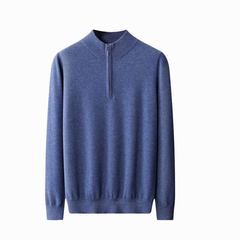 MERINO QUARTER ZIP