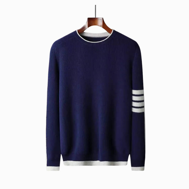 STICKAD CREW-NECK TRÖJA