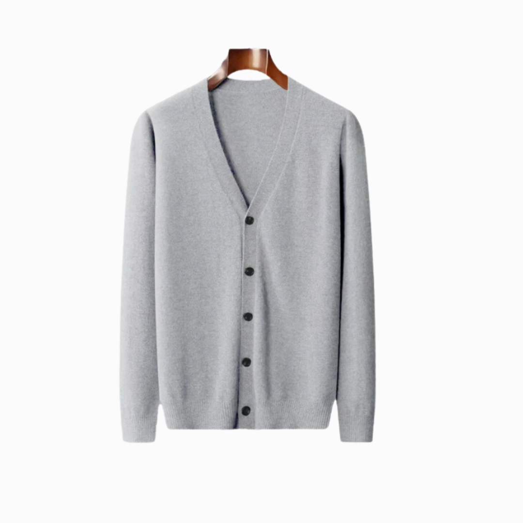 GRÅ CARDIGAN