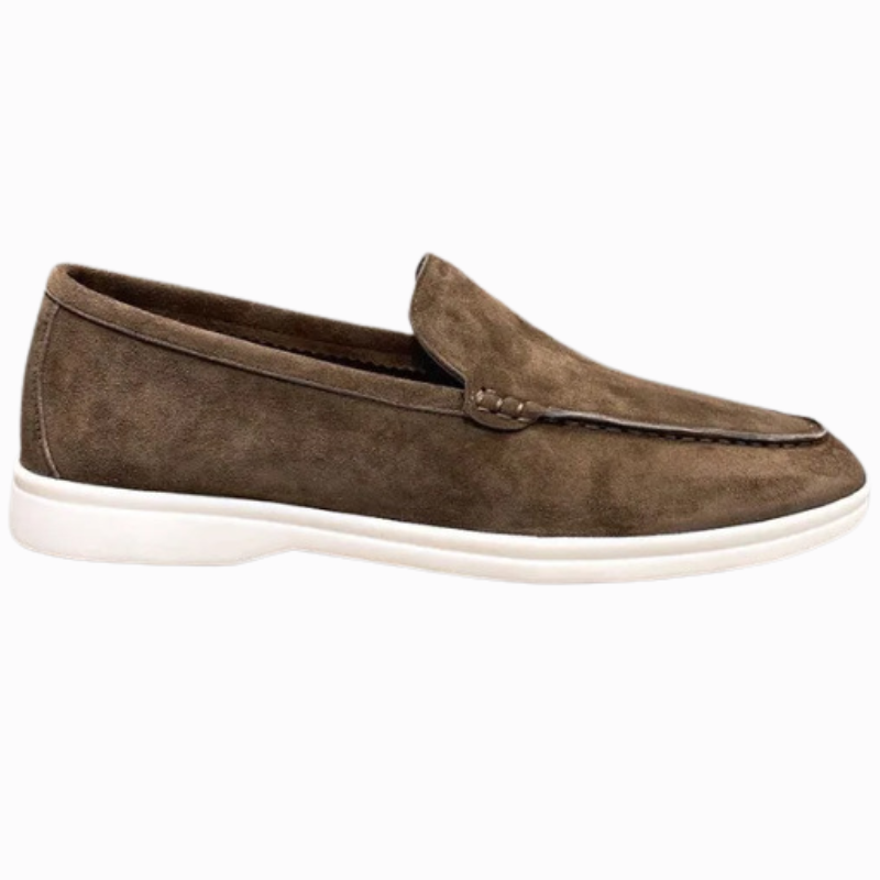 SUEDE LOAFERS