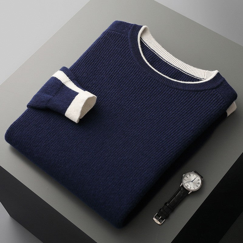 STICKAD CREW-NECK TRÖJA
