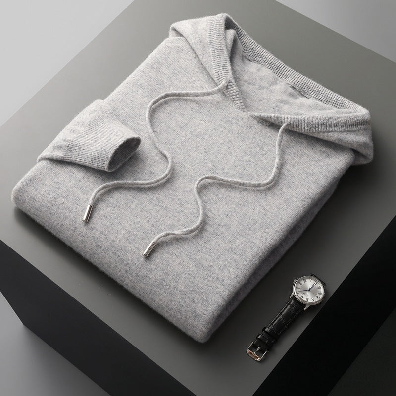 GRÅ HOODIE