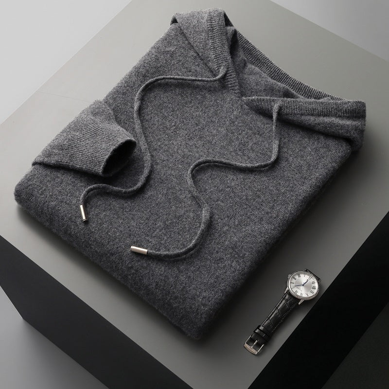 MÖRKGRÅ HOODIE
